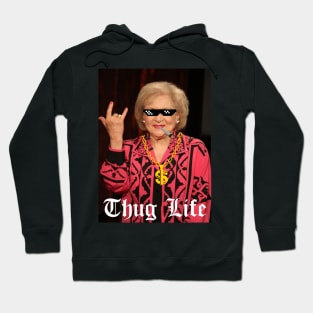 betty white thug life Hoodie